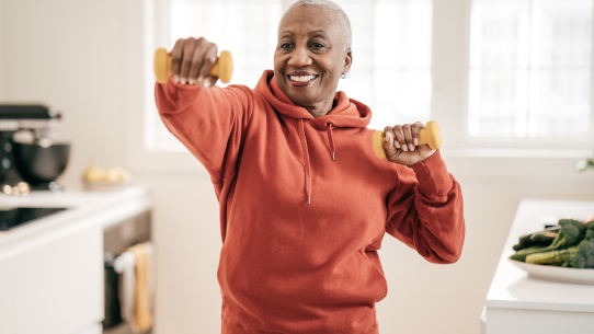  person working out