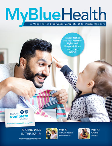 My Blue Health Spring 2025 cover