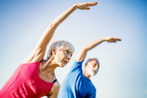 Healthy aging with physical fitness  