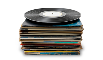 Stack of records