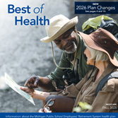 Fall 2025 newsletter cover featuring two people looking at a map together.