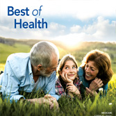 Spring 2026 newsletter cover featuring a grandparents with their grandchild