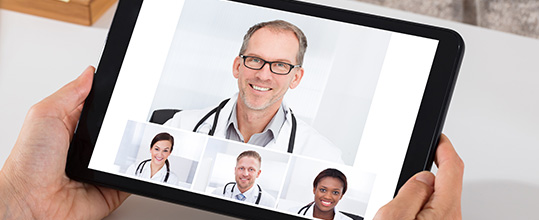 A patient discusses their care online. 