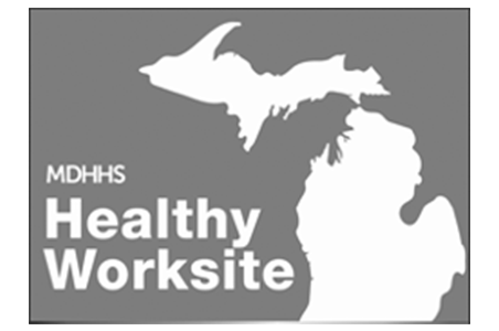 Michigan Department of Health and Human Services Healthy Worksite logo