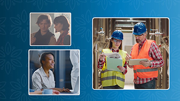 A series of images about Blue Cross Well-Being Buy-Up options