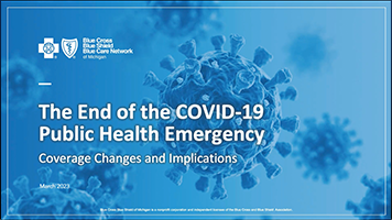The end of the COVID-19 public health emergency