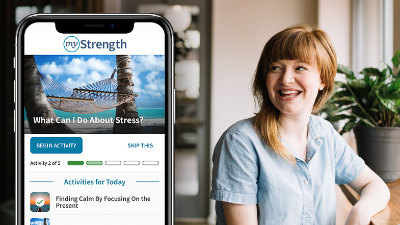 myStrength Screenshot