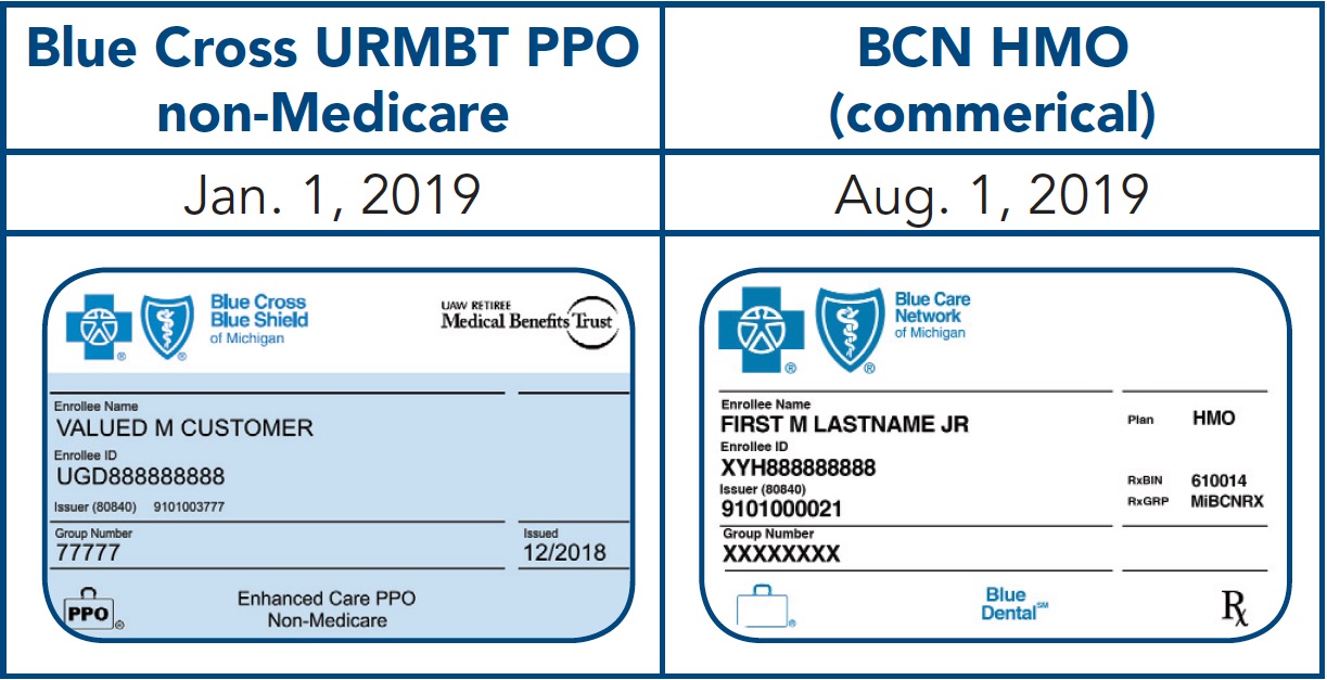 Membership ID examples