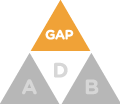 Medigap triangle icon