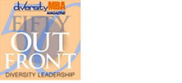 Diversity MBA Magazine 50 Out Front Logo